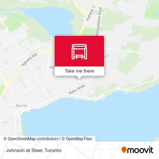 Johnson at Steel map