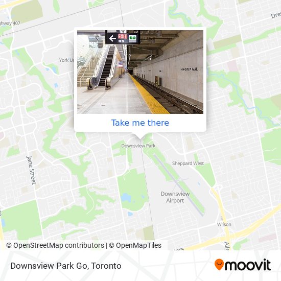 Downsview Park Go map