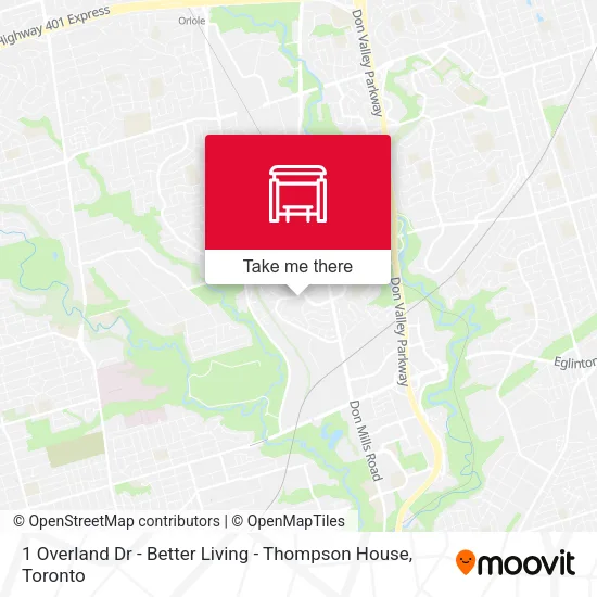 1 Overland Dr - Better Living - Thompson House map