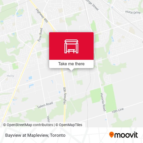 Bayview at Mapleview plan