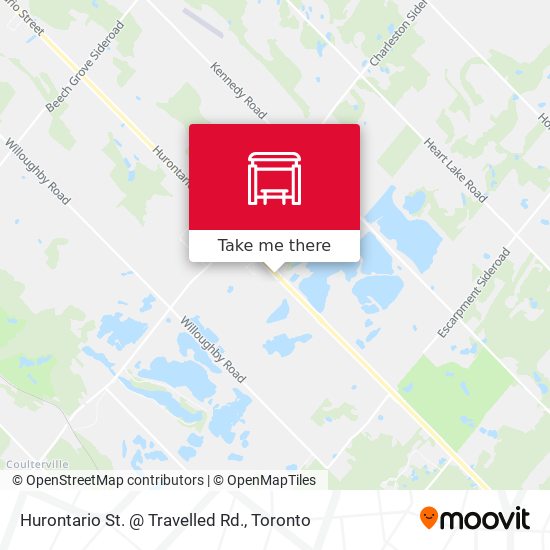 Hurontario St. @ Travelled Rd. map