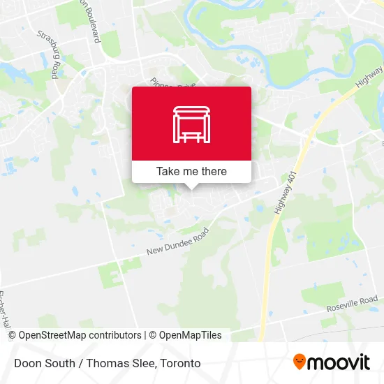 Doon South / Thomas Slee map