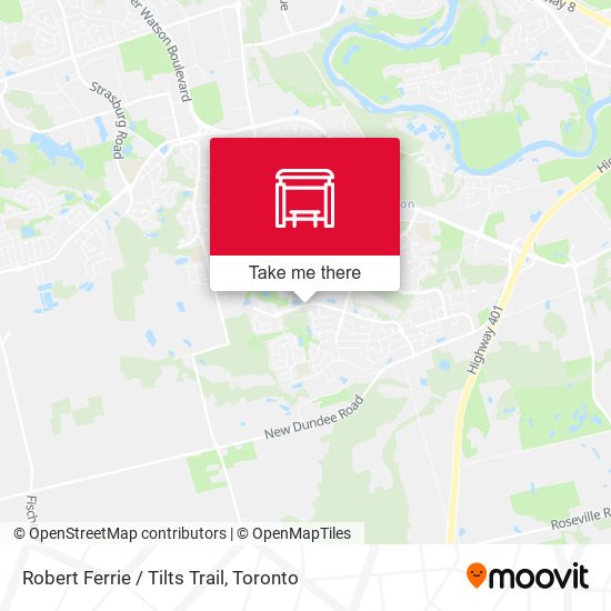Robert Ferrie / Tilts Trail map