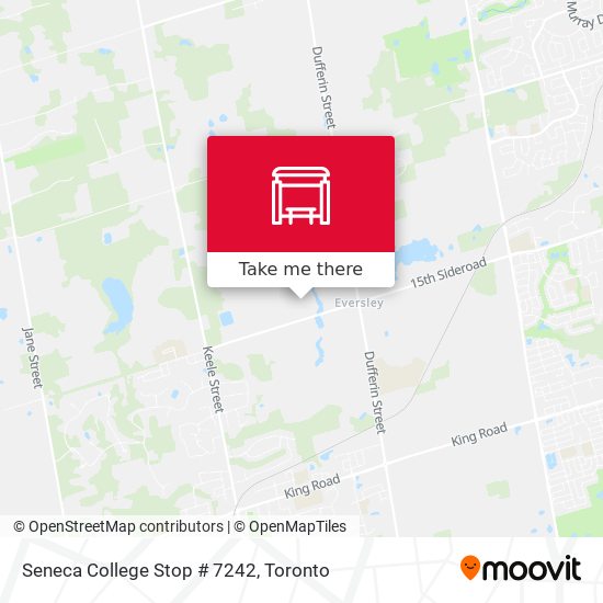 Seneca College Stop # 7242 plan