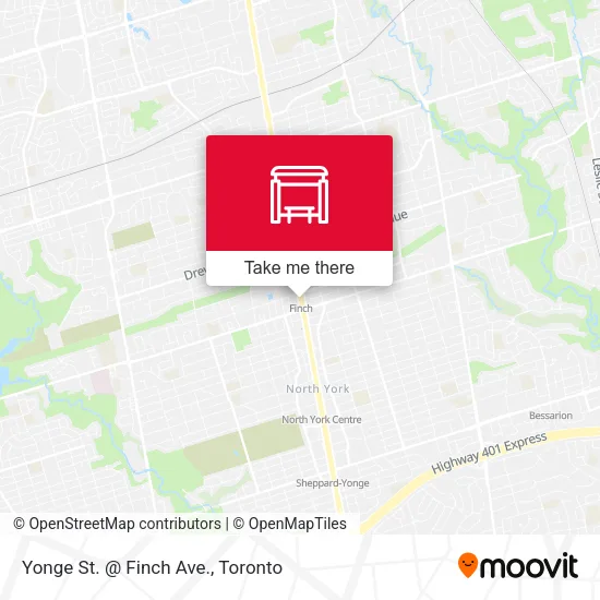 Yonge St. @ Finch Ave. plan