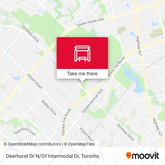 Deerhurst Dr N / Of Intermodal Dr map