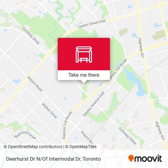 Deerhurst Dr N / Of Intermodal Dr plan