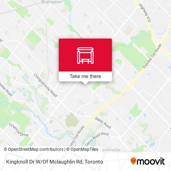 Kingknoll Dr W / Of Mclaughlin Rd map