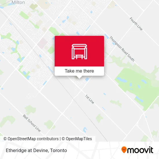 Etheridge at Devine map