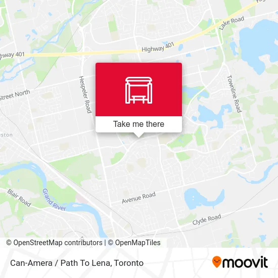 Can-Amera / Path To Lena map