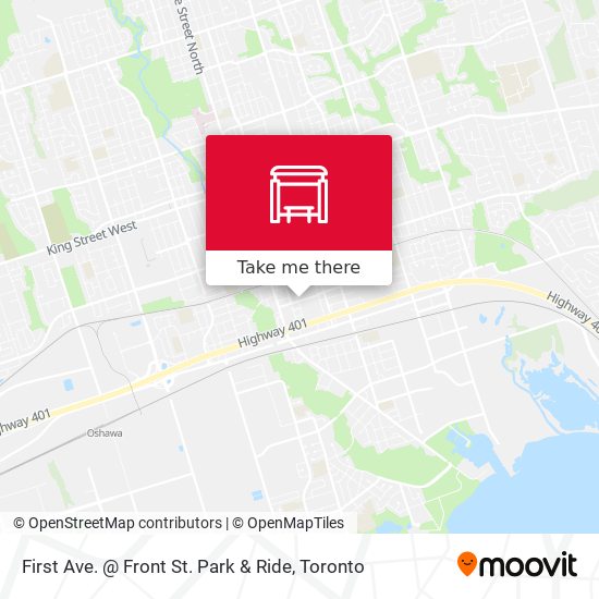 First Ave. @ Front St. Park & Ride map