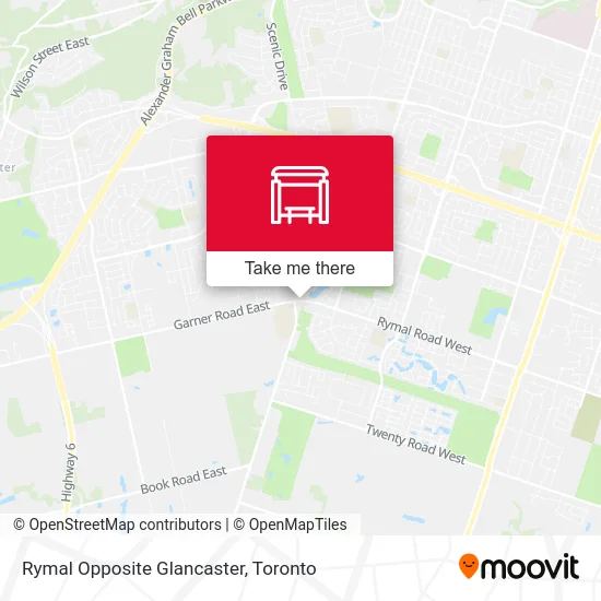 Rymal Opposite Glancaster map