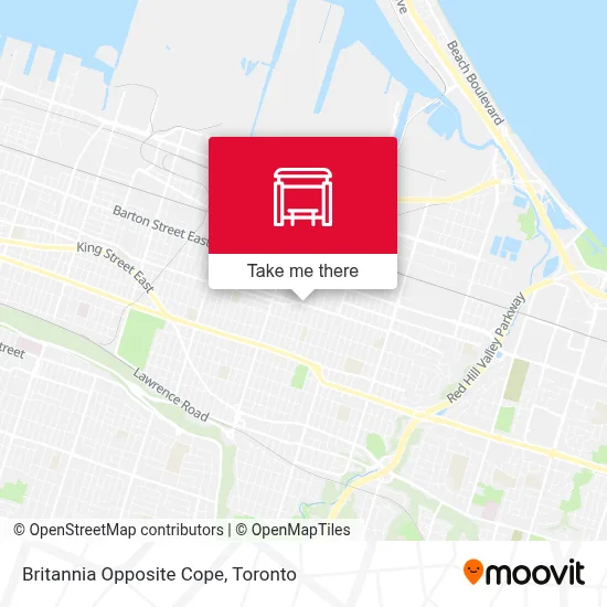 Britannia Opposite Cope map