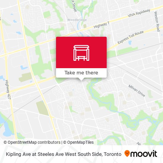 Kipling Ave at Steeles Ave West South Side plan