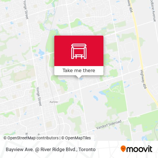 Bayview Ave. @ River Ridge Blvd. map