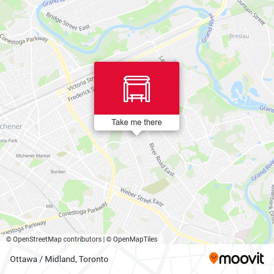 Ottawa / Midland map