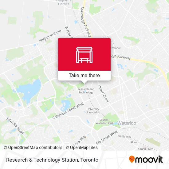 Research & Technology Station map