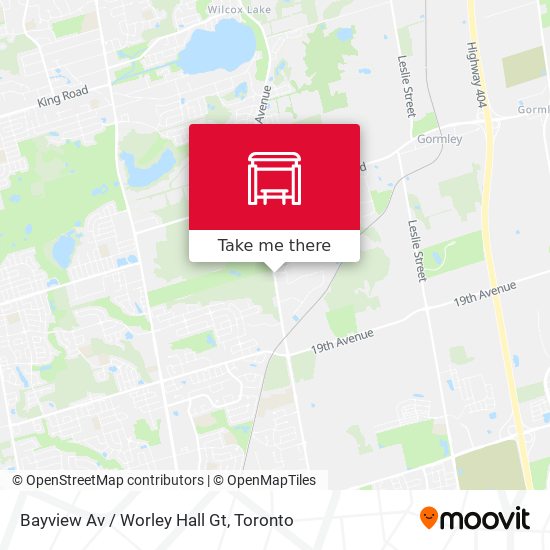 Bayview Av / Worley Hall Gt plan