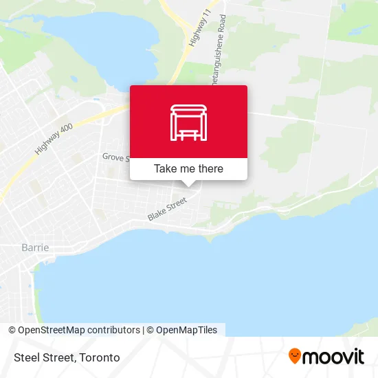 Steel Street map