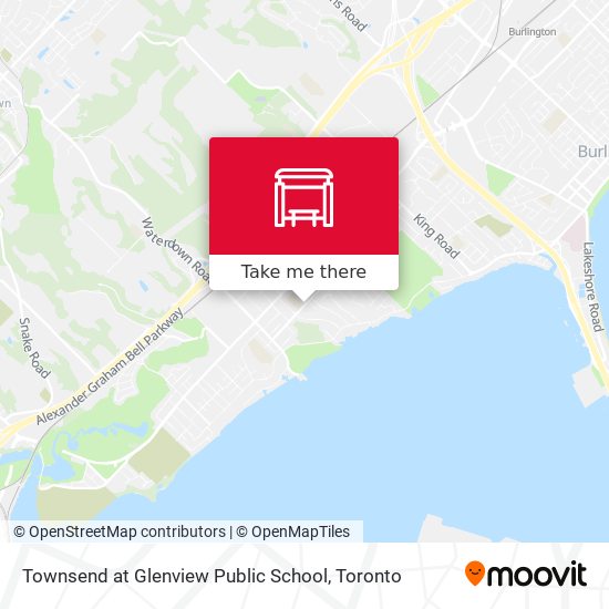 Townsend at Glenview Public School map