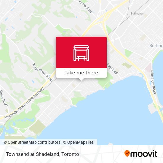 Townsend at Shadeland map