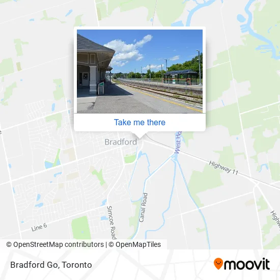 Bradford Go map