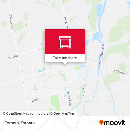 Toronto map