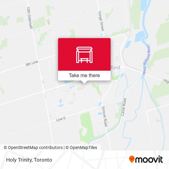 Holy Trinity map