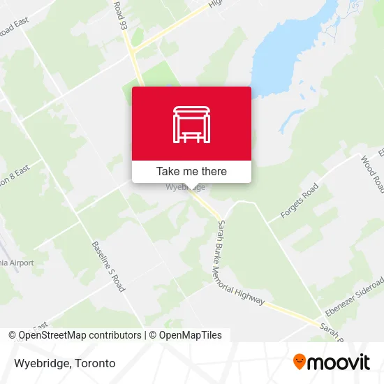 Wyebridge map