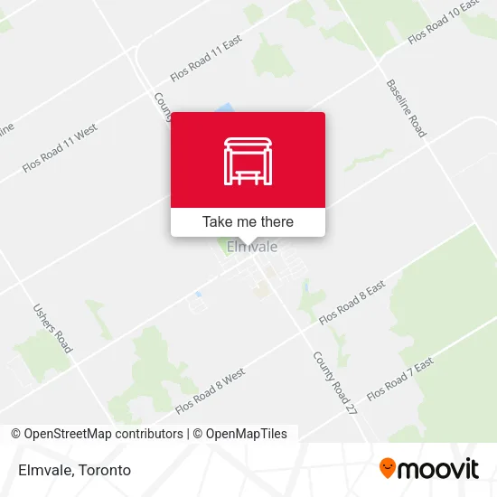 Elmvale map