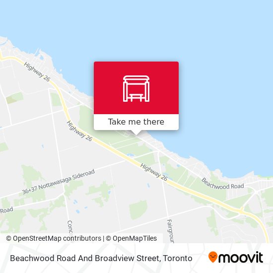Beachwood Road And Broadview Street map