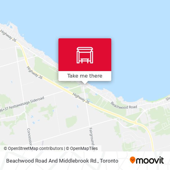 Beachwood Road And Middlebrook Rd. map