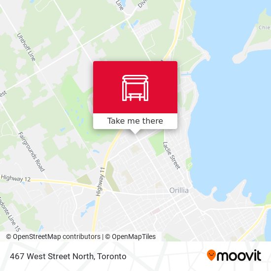 467 West Street North map