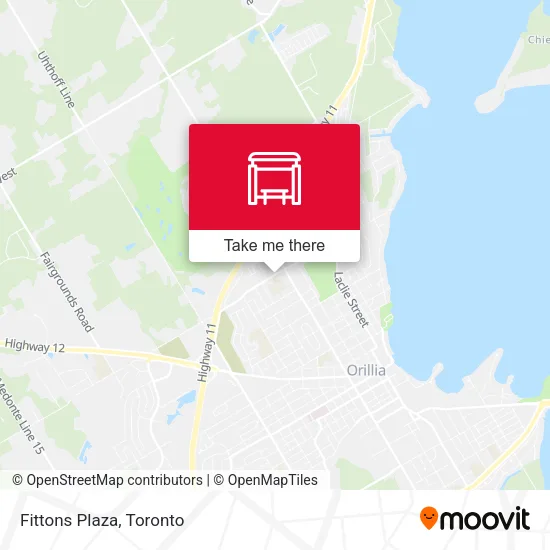 Fittons Plaza map