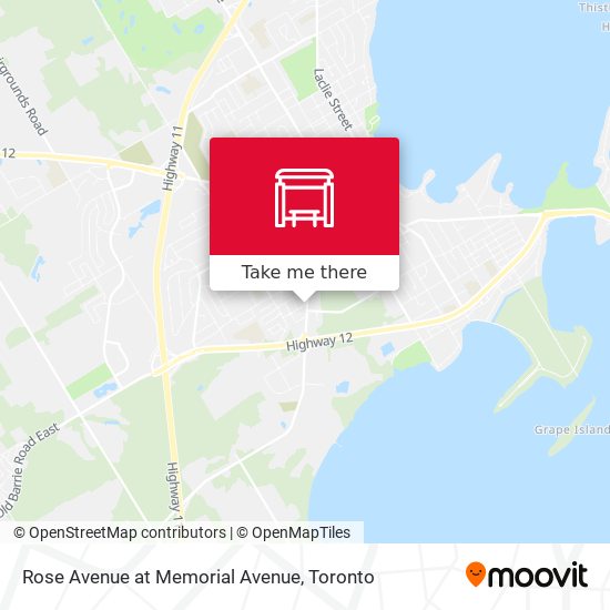 Rose Avenue at Memorial Avenue plan