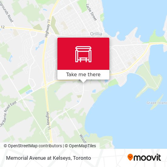 Memorial Avenue at Kelseys map
