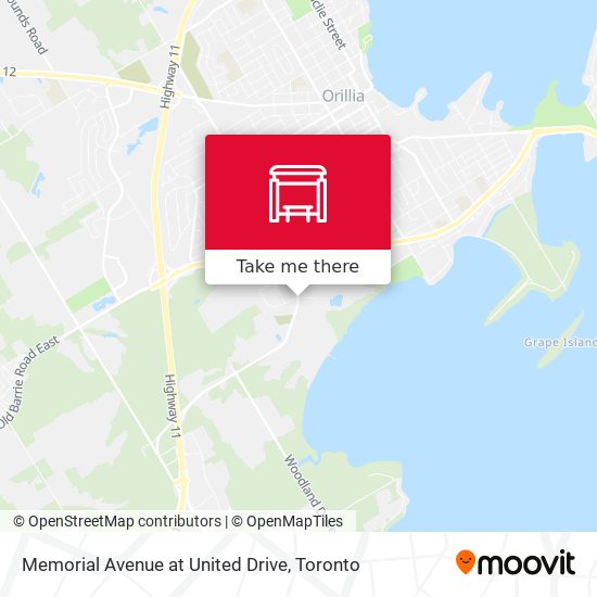 Memorial Avenue at United Drive plan