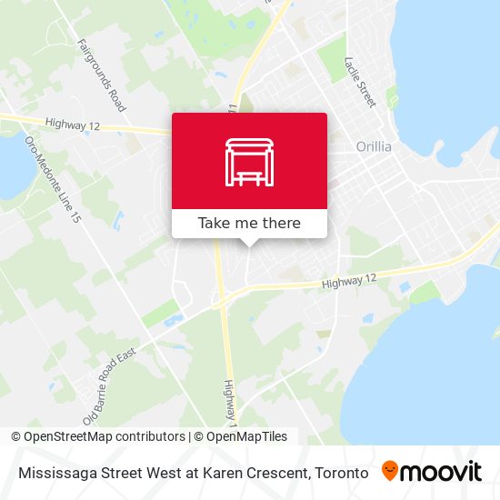 Mississaga Street West at Karen Crescent plan