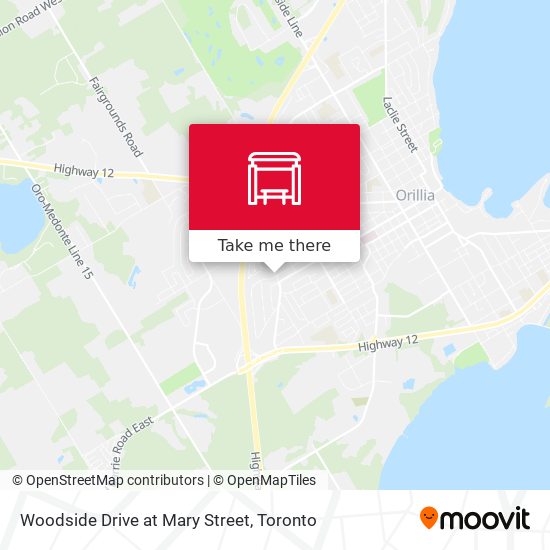 Woodside Drive at Mary Street plan