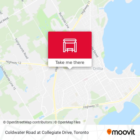 Coldwater Road at Collegiate Drive plan