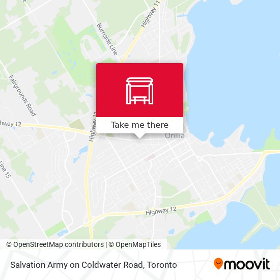 Salvation Army on Coldwater Road plan