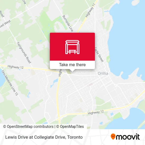 Lewis Drive at Collegiate Drive map