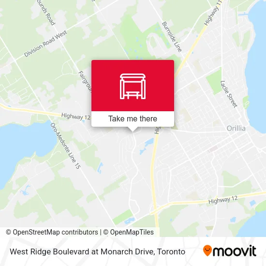 West Ridge Boulevard at Monarch Drive plan