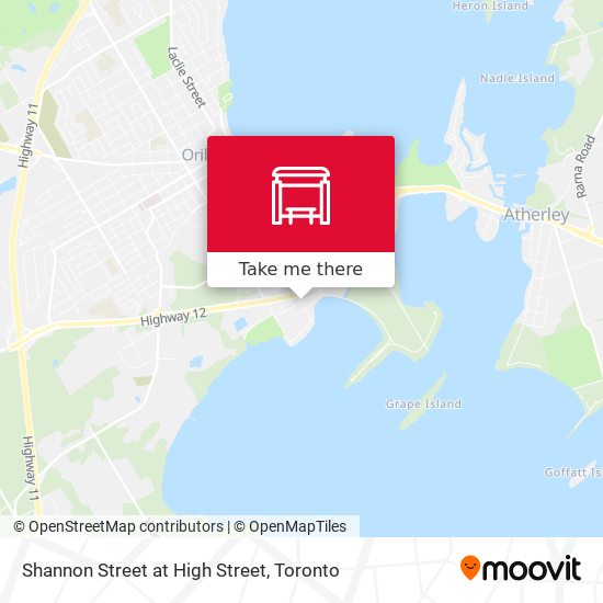 Shannon Street at High Street map