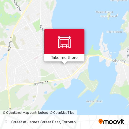Gill Street at James Street East plan