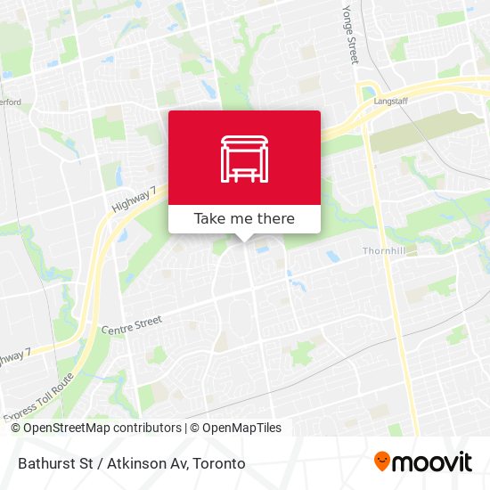 Bathurst St / Atkinson Av map