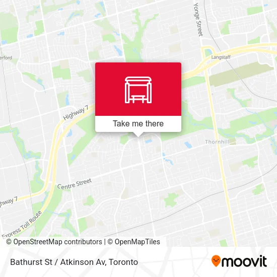 Bathurst St / Atkinson Av map