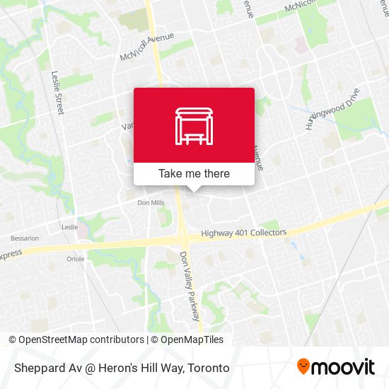 2025 Sheppard Ave East map