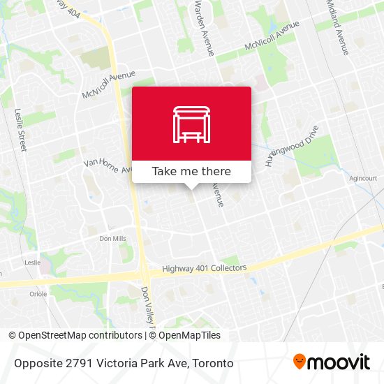 Opposite 2791 Victoria Park Ave plan