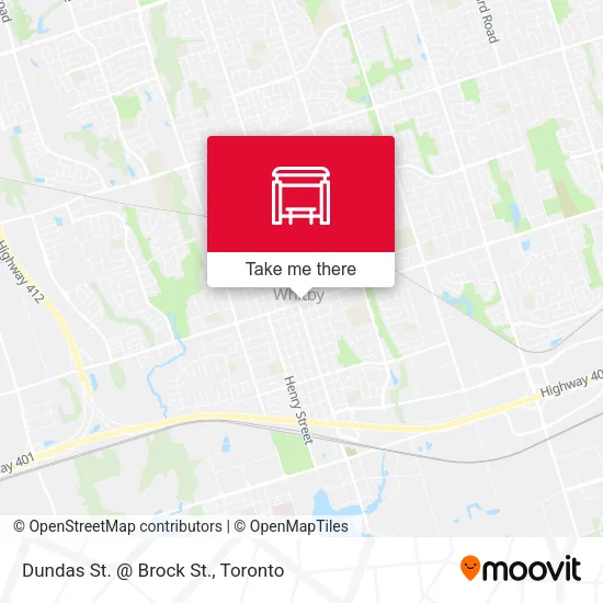 Dundas St. @ Brock St. plan